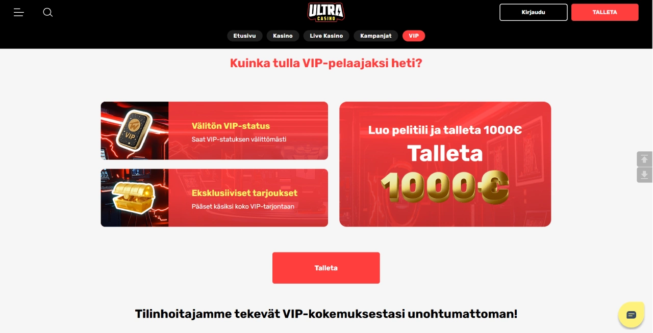 Ultra Casino Bonus